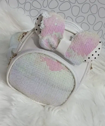 Kids Sequence Bow Style Backpack Available for Sale