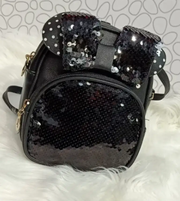 Kids Sequence Bow Style Backpack Available for Sale