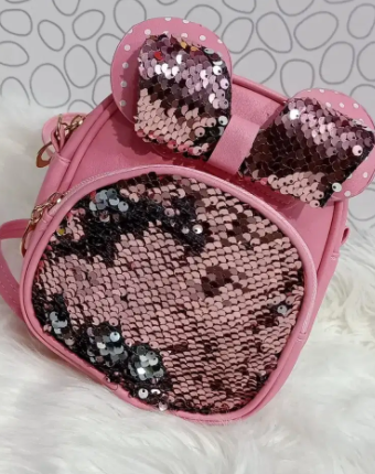 Kids Sequence Bow Style Backpack Available for Sale