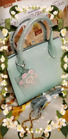 New Beautiful Imported leather Bag for girls Available for Sale