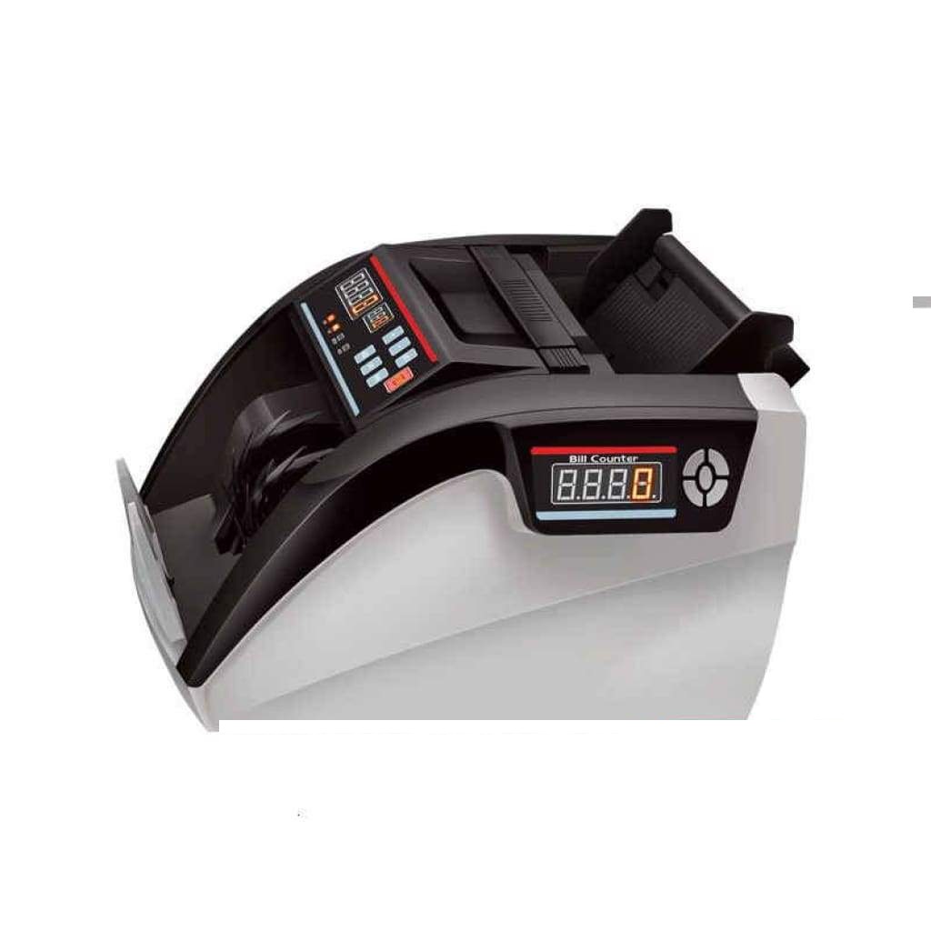Cash counting machine with fake note detection machine