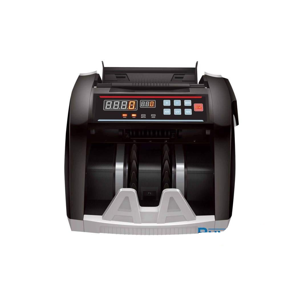 Cash counting machine with fake note detection machine