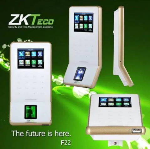 New zkteco F22 Ultra thin fingerprint access control terminal Available for Sale