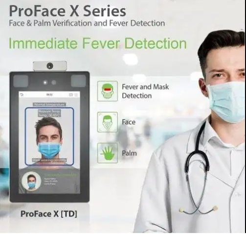 New ProFace X [TD]:ZKTeco's Body Temperature Measurement access control for sale