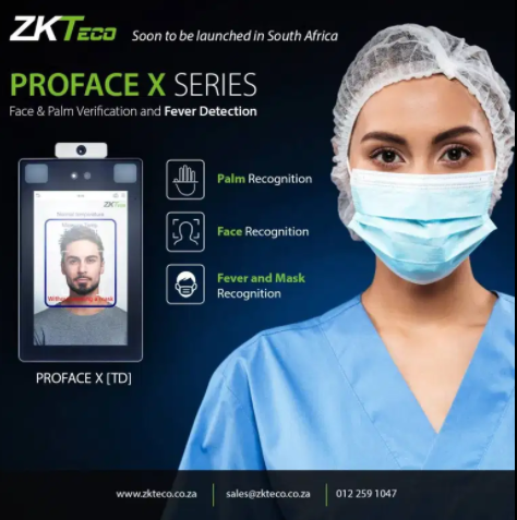 New ProFace X [TD]:ZKTeco's Body Temperature Measurement access control for sale