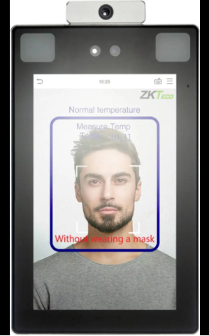 New ProFace X [TD]:ZKTeco's Body Temperature Measurement access control for sale