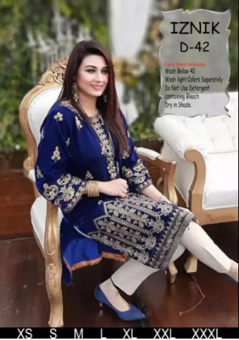 New Dress Winter collection full Embroidery Available for Sale in Faisalabad