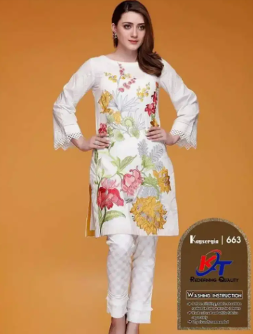New Dress Winter collection full Embroidery Available for Sale in Faisalabad