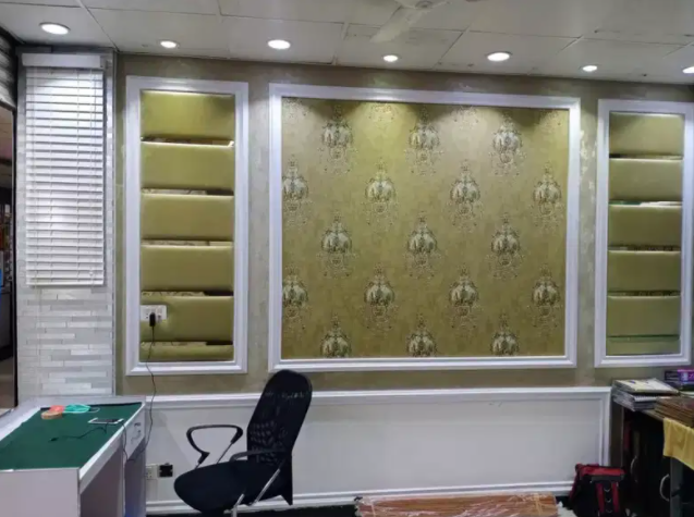 New Original Wallpaper Paper in window blind