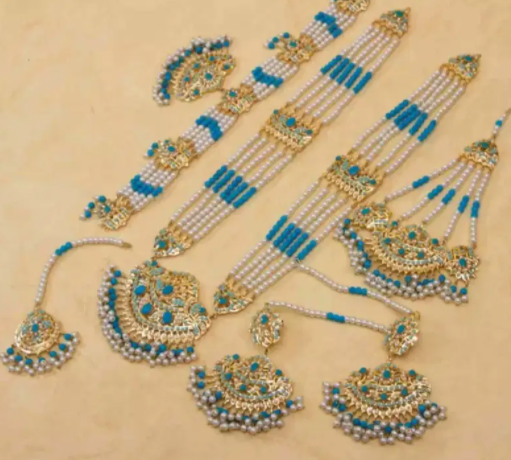 New Gold plated Casting Rhodium jewellery advance booking in Lahore