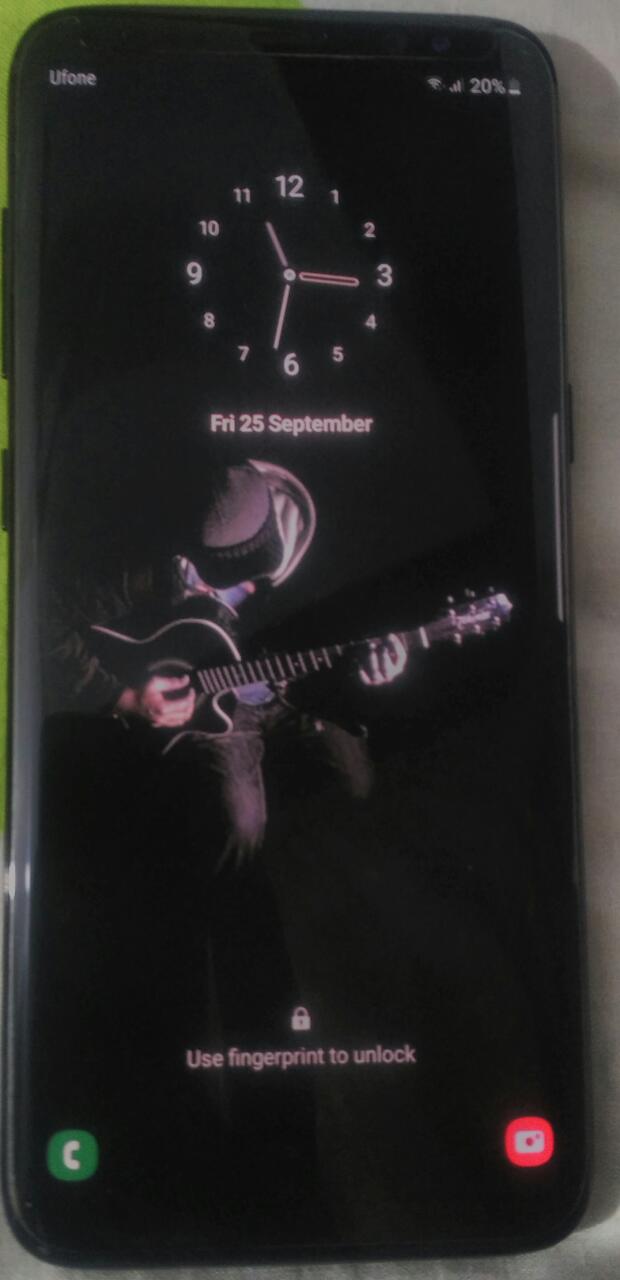 Samsung galaxy s8 minor dot