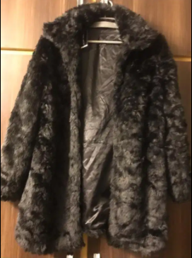 Black Fur Coat Available for Sale in Sialkot