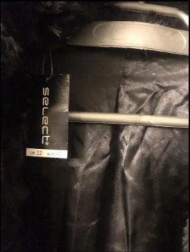 Black Fur Coat Available for Sale in Sialkot
