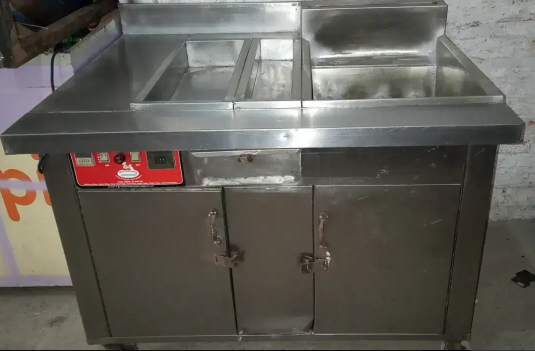 Fish fry countar setup ss 4/3fts Available for Sale in Lahore