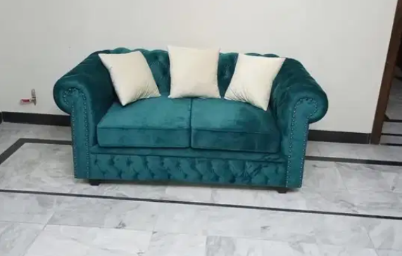 New chaster filed sofa Available for Sale