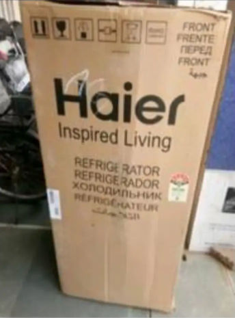 Haier Fridge Golden Color box Pack Available for sale