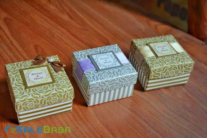 Bid boxes,Favor boxes ,Nikkah boxes