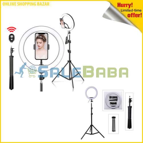 26 cm ring light with 9ft full size big Stand