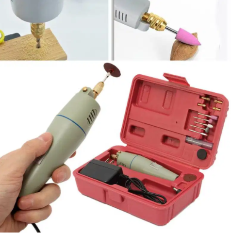 New Mini Drill Machine Electric Pcb Drill Pcb Drill Set With Adaptor for sale