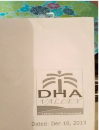 I wana seal it.8marla plot in DHA valley islamabas