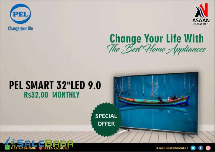 TV Asaan installment Rizvia Society, Karachi, Sindh