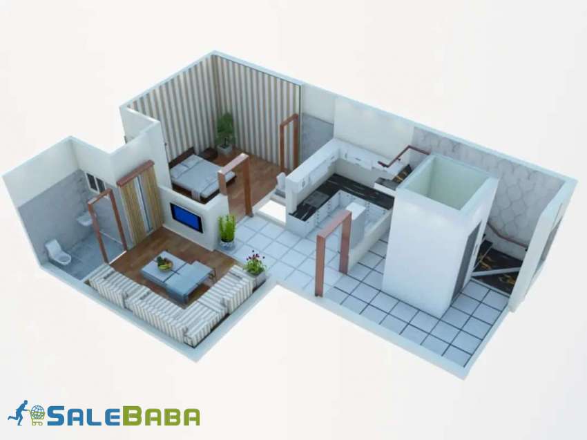 2 Bds  2 Ba   Square Feet IBRAHIM HOMES APARTMENTS , 4 STOREY BUIDING , 2 B