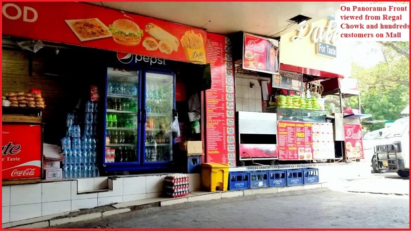Highly successful Fastfood restaurant on front Panorama shopping centre MallRoad