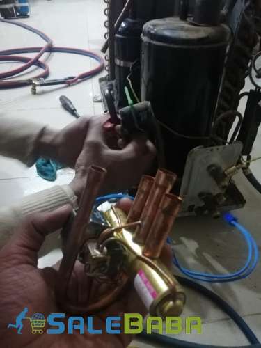 Ac installation service Fridge Chiller Ac Ups Repair Copper Piping Electric work
