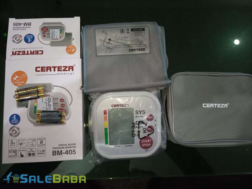 Certeza BM 405  Digital Blood Pressure Monitor  Digital BP Apparatus