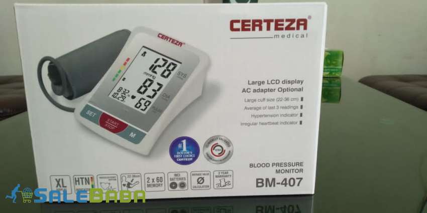 Certeza BM 407  Digital BP Apparatus  Digital Blood Pressure Monitor