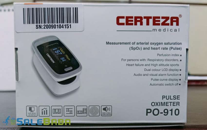 Certeza PO 910 Pulse Oximeter  PO 910 Pulse Oximeter Price