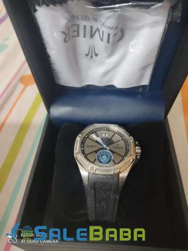 Manchester city QNET Triumph Blue swiss Watch GulistaneJauhar Block 13, Karach