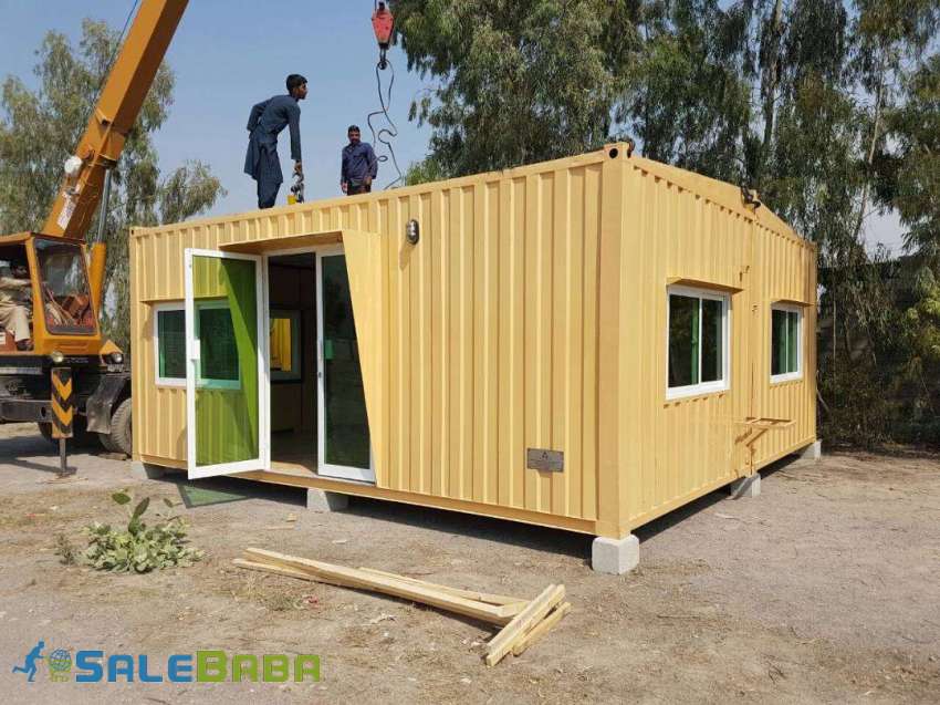 shower container porta cabin prefab steel structure maker in Lahore Awan Town, L