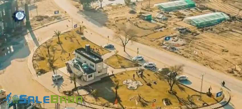 7 Marla plot in blue World city Islamabad Overseas block Islamabad Cooperative
