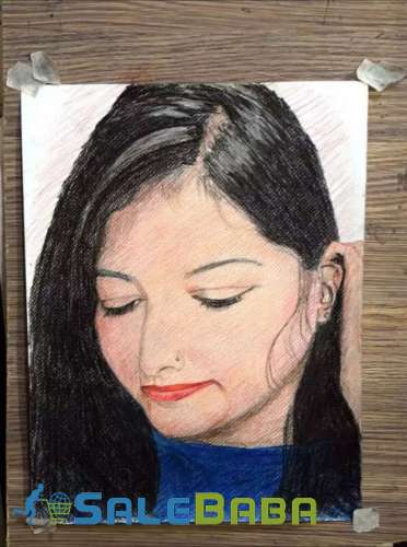 Order to Make Your Portrait in Watercolor and Pencil Color Bahria Town,