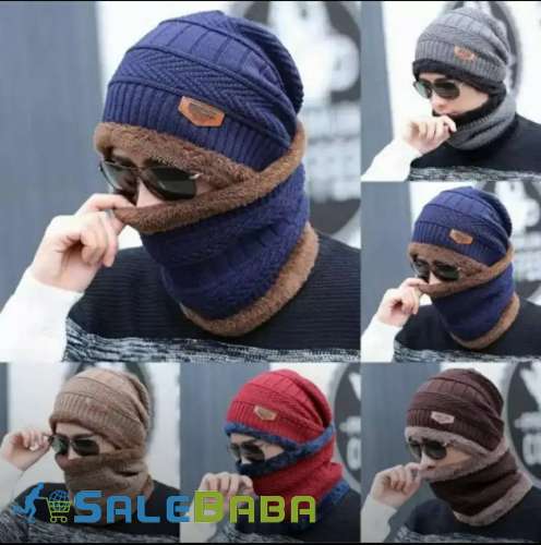 Winter collection fashion warm neck Cap and Mask Rawalakot, Azad Kashmir, Pakist