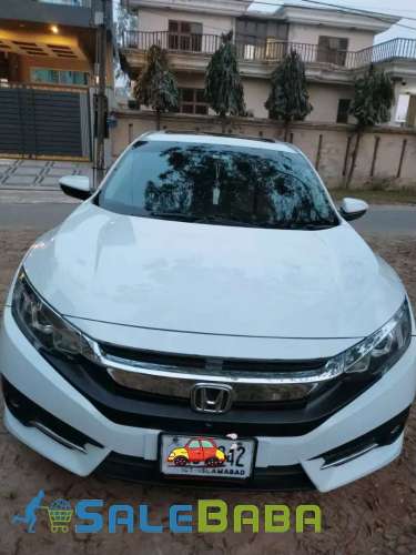 2018  35,000 km Honda Civic 18 full option total genuine Venus Housing Scheme,