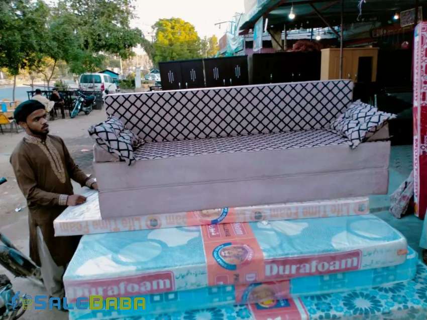 Sofa cum bed (only foam) GulistaneJauhar Block 15, Karachi, Sindh