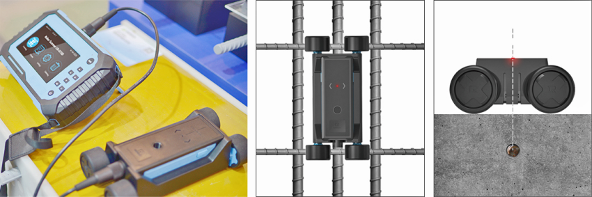 Rebar Detector Concrete Rebar Scanner Concrete Covermeter Rebar Locator
