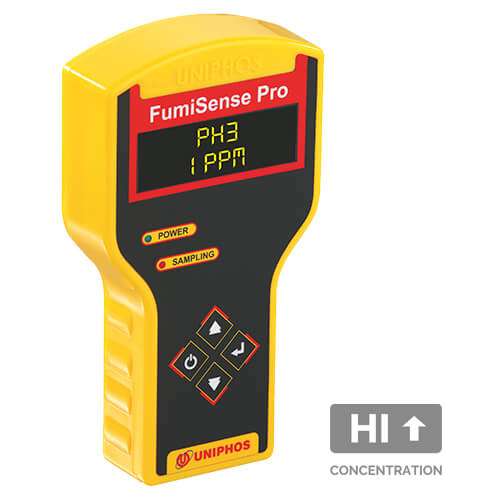 Phosphine Gas Detector Uniphos Fumisense Pro PH3-Hi Detector