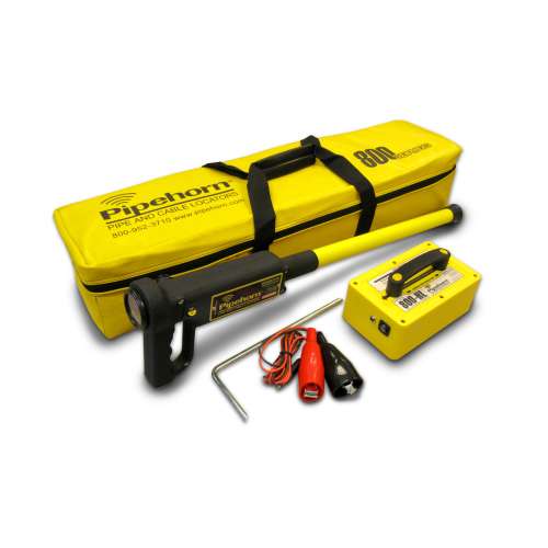 Underground Pipe and Cable Locator "PIPEHORN" (USA) 800-HL Pipe & Cable Locator