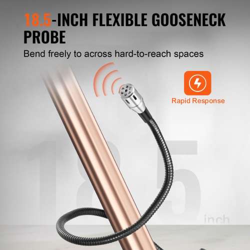 Gas Leak Detector Combustible LEL Meter Gas Detector