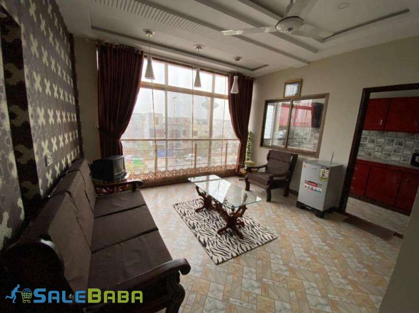 1 Bds  1 Ba  750 Square Feet One Bed Spacious Furnished Apartment Bahria Town,