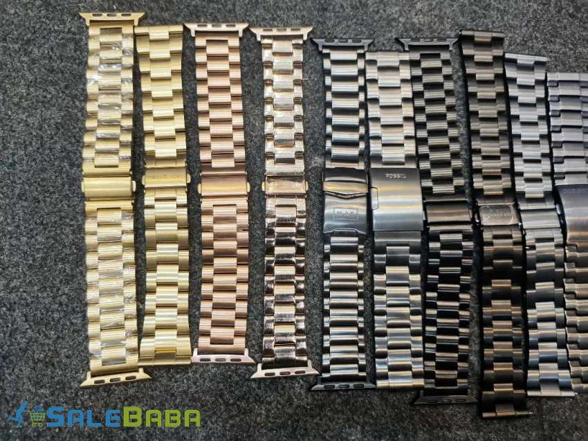 Apple watch stainless steel chain straps 40mm 44mm Model Town Link Road, Lahore,