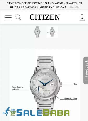 Citizen ecodrive automatic watch Johar Town, Lahore