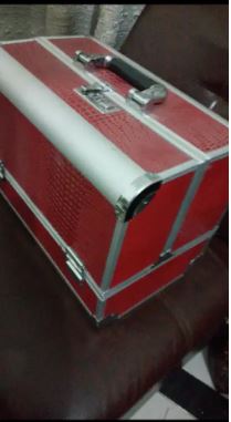 BIG Makeup and jewellery box with lock