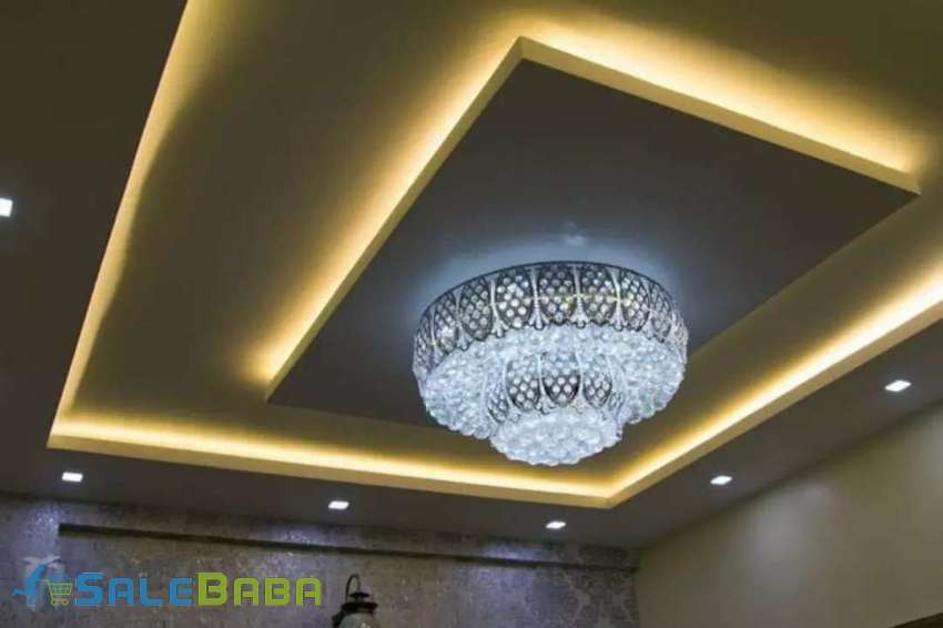 False ceiling in gypsum board GulshanEIqbal Block 7, Karachi, Sindh