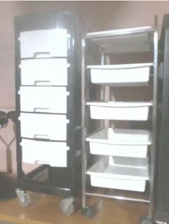 Makeup and facial trollies