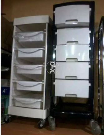 Makeup and facial trollies