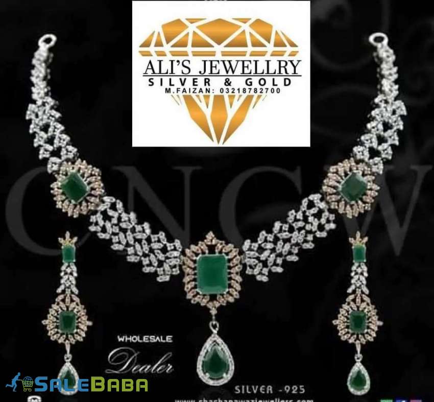 ilver 925Jewellery with gold plated in whole sale rate Saddar, Karachi, Sindh